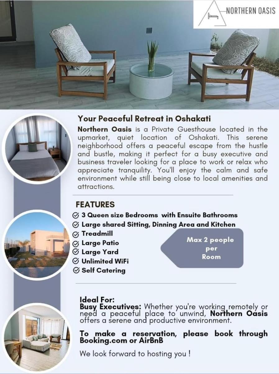 Hotel Northern Oasis Oshakati Exterior foto